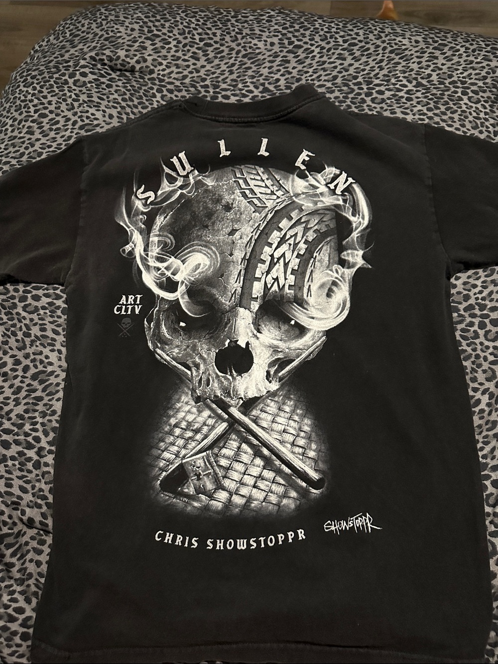 Men’s Sullen Skull Graphic Tee - Black